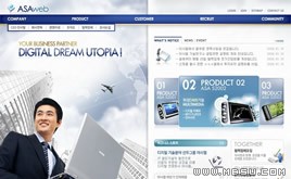 多彩網(wǎng)站模板86621