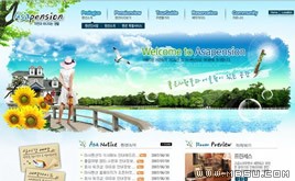 多彩網(wǎng)站模板86668