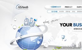 多彩網(wǎng)頁模板86919