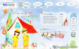 藍(lán)色網(wǎng)站模板87766