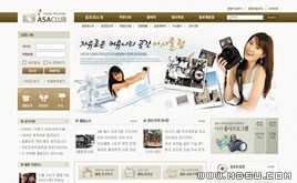 棕色網(wǎng)頁(yè)模板88469