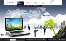 網(wǎng)頁(yè)模板_黑色_87261