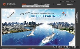 網(wǎng)頁模板_黑色_編號(hào)033