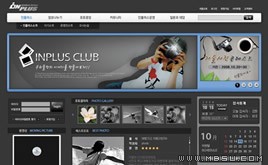 網(wǎng)頁模板_黑色_編號034