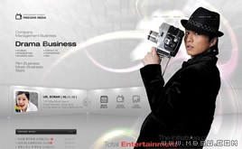 大氣絢麗的攝影網(wǎng)站網(wǎng)頁模板