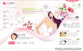 紅色網(wǎng)站模板88563