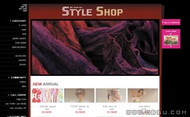 紅色商城網(wǎng)頁(yè)模板