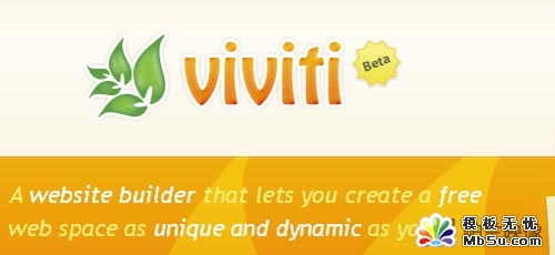 Viviti - build a website as unique and dynamic as you