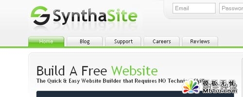 SynthaSite - Free Website & Hosting