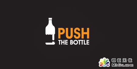 push the bottle 20 cool & inspiring logo designs