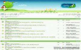 動(dòng)網(wǎng)論壇模板 夏之綠蔭風(fēng)格
