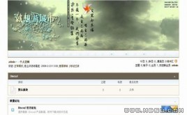 Discuz! 就想游城市模板