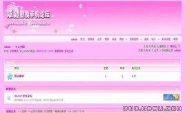 Discuz! 炫酷時尚模板