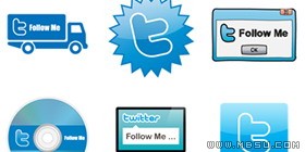 wddtwitter圖標(biāo)素材包