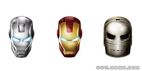 鋼鐵俠頭像PNG圖標