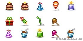 birthday精美PNG圖標(biāo)