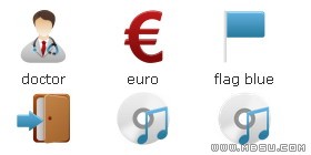 卡通風(fēng)格網(wǎng)站常用元素PNG圖標(biāo)