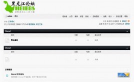 Discuz! HEIBBS簡(jiǎn)約黑色模板