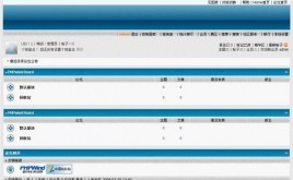 PHPWind 藍色模板