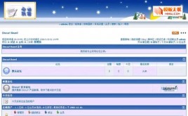 Discuz!心也飄雪模板