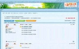 動(dòng)網(wǎng)論壇冰雨模板