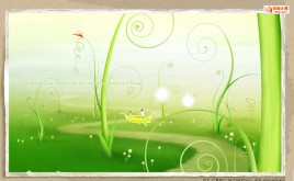 個(gè)人主頁模板-環(huán)保色清爽