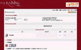 PHPWind論壇水晶暖陽模板