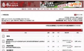 PHPWind論壇紅色楓頁模板