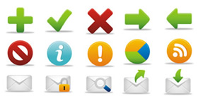 簡約網(wǎng)頁設(shè)計常用png圖標(biāo)