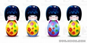 可愛木偶娃娃PNG圖標(biāo)