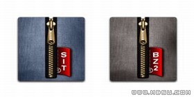 牛仔褲拉鏈文件類型PNG圖標(biāo)素材