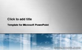 金屬質(zhì)感精美PPT模板