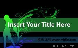 藝術(shù)時(shí)尚PPT模板