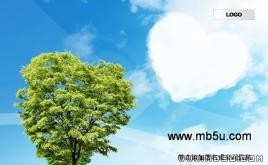 自然風(fēng)景ppt模板