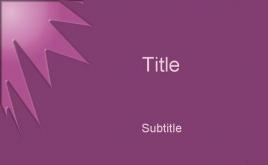 背景花角ppt模板下載