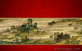 清明河上圖PPT模板