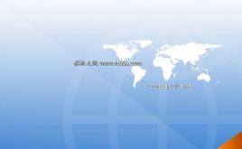 地圖背景PPT模板下載