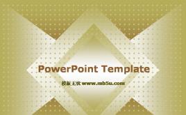 方形背景PPT模板下載