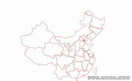 中國(guó)地圖PPT模板下載