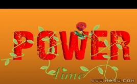 玫瑰花PPT模板下載