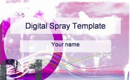 色彩背景PPT模板下載