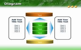 綠色風(fēng)格統(tǒng)計圖表ppt模板