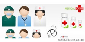醫(yī)用元素png圖標(biāo)素材