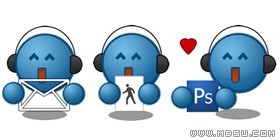 Muzik可愛卡通png圖標(biāo)