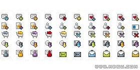 精致的全套gif小圖標素材