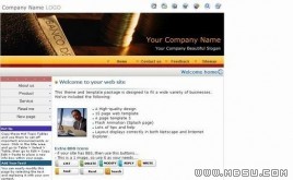 ThemeGallery 公司模板