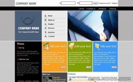 ThemeGallery 公司模板