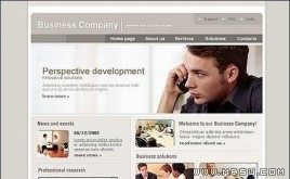 TemplateMonster 公司模板