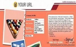 InstantCoffee 臺球模板