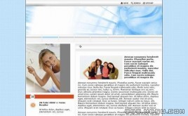 TemplateMonster 人物模板